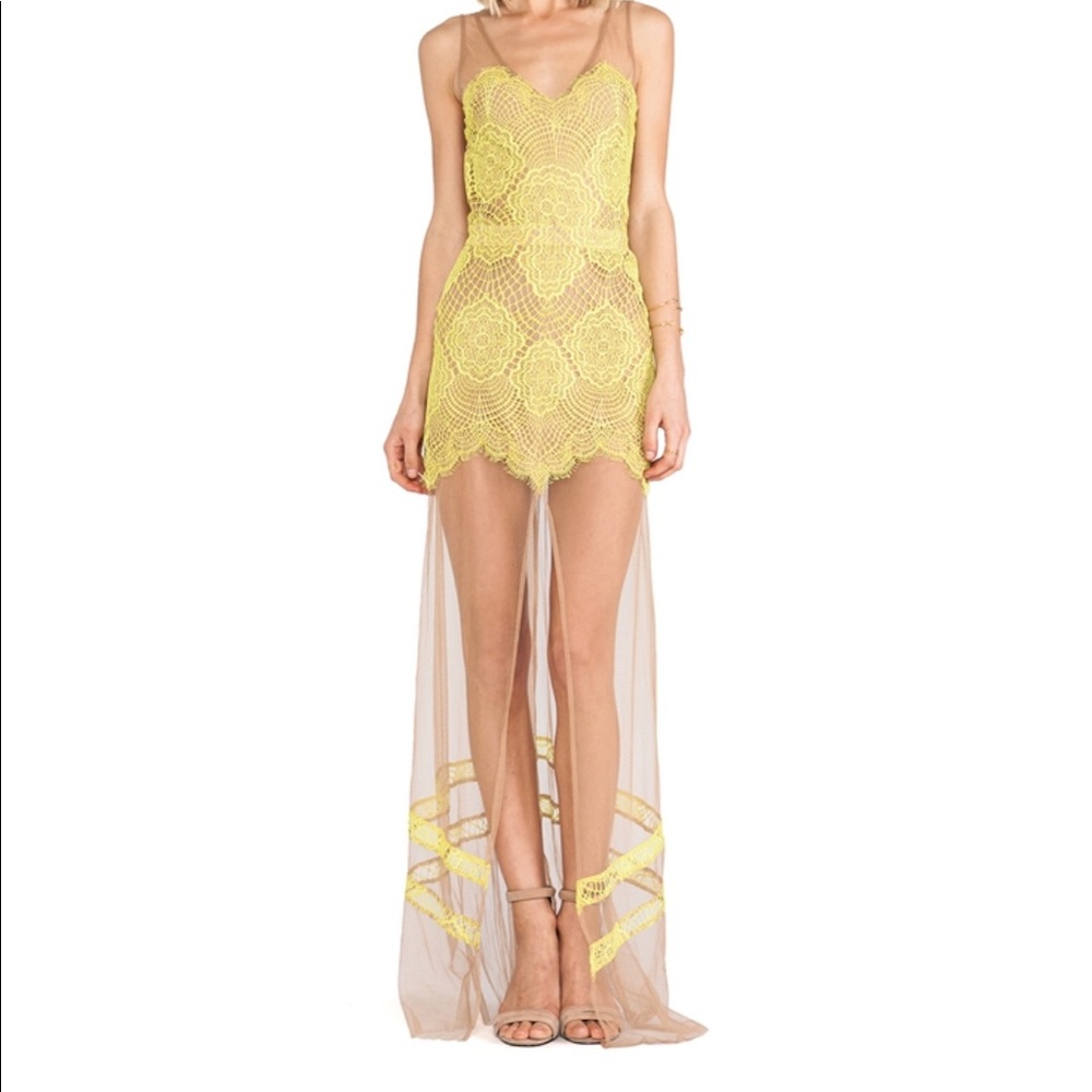 For Love & Lemons Antigua Maxi Dress